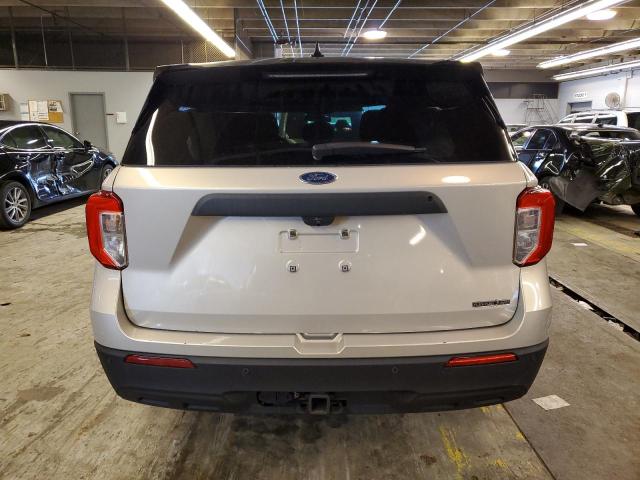 1FM5K8AB3LGC83404 - 2020 FORD EXPLORER POLICE INTERCEPTOR ვერცხლისფერი ფოტო 6