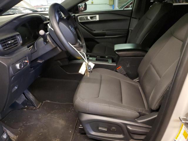1FM5K8AB3LGC83404 - 2020 FORD EXPLORER POLICE INTERCEPTOR ვერცხლისფერი ფოტო 7