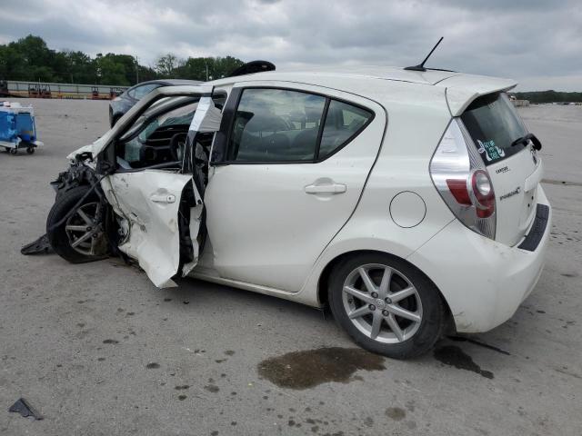 JTDKDTB37C1012053 - 2012 TOYOTA PRIUS C 白色 照片 2