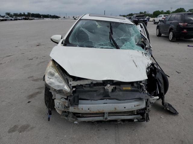 JTDKDTB37C1012053 - 2012 TOYOTA PRIUS C 白色 照片 5