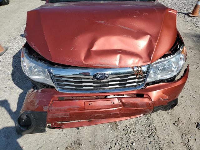 JF2SH6BC1AH909333 - 2010 SUBARU FORESTER XS Қызғылт сары фото 12
