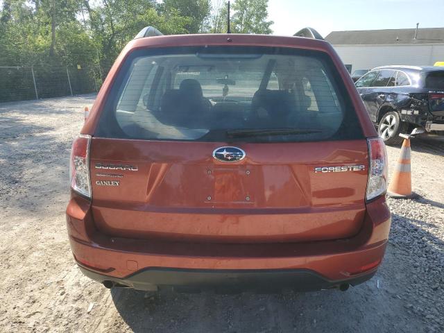 JF2SH6BC1AH909333 - 2010 SUBARU FORESTER XS Қызғылт сары фото 6