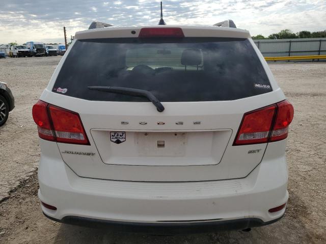 3C4PDCBB7ET170787 - 2014 DODGE JOURNEY SXT WHITE photo 6