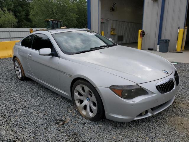 WBAEH73425B191693 - 2005 BMW 645 CI AUTOMATIC SILVER photo 4