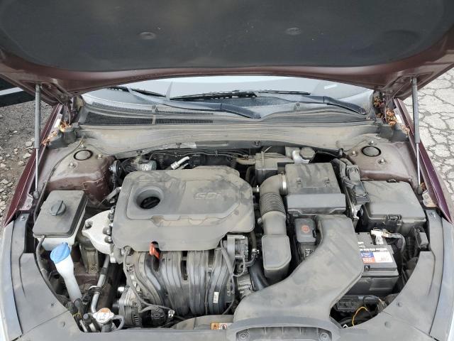 5XXGT4L36JG198229 - 2018 KIA OPTIMA LX BURGUNDY photo 11