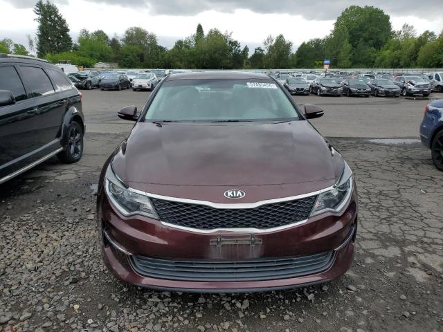 5XXGT4L36JG198229 - 2018 KIA OPTIMA LX BURGUNDY photo 5