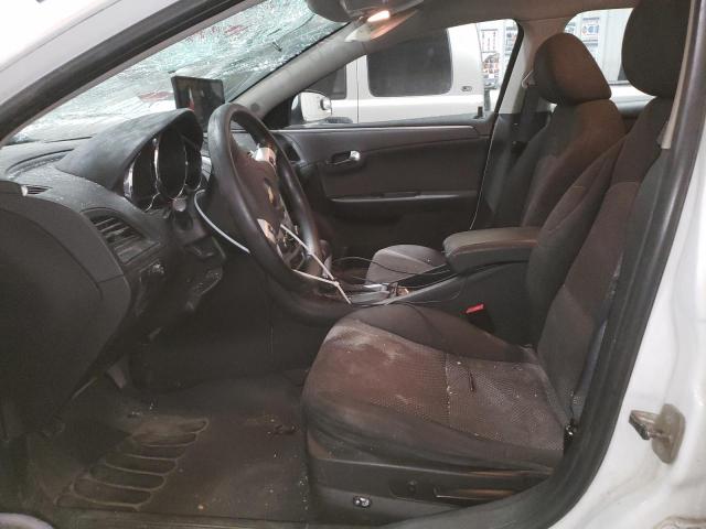 1G1ZC5E02CF339552 - 2012 CHEVROLET MALIBU 1LT WHITE photo 7