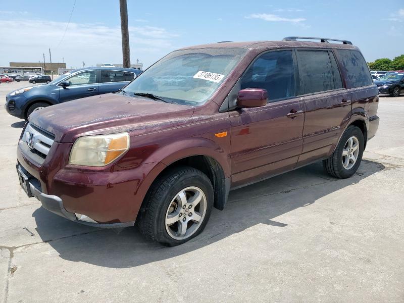 2008 HONDA PILOT EXL, 