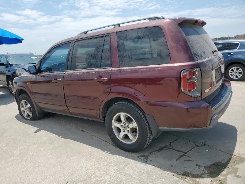 5FNYF28598B024131 - 2008 HONDA PILOT EXL BURGUNDY photo 2