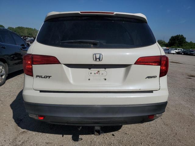 5FNYF6H37GB043538 - 2016 HONDA PILOT EX WHITE photo 6