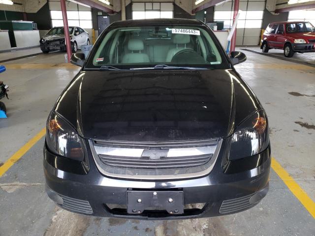 1G1AZ55F477155908 - 2007 CHEVROLET COBALT LTZ BLACK photo 5