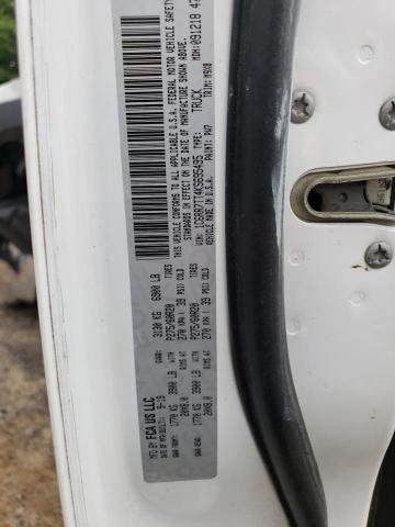 1C6RR7TT4KS695495 - 2019 RAM 1500 CLASS SLT Ақ фото 12