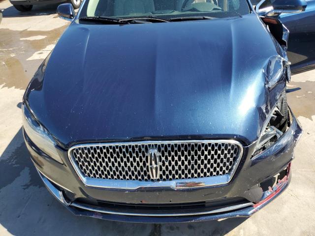 3LN6L5E90HR648659 - 2017 LINCOLN MKZ RESERVE ლურჯი ფოტო 11