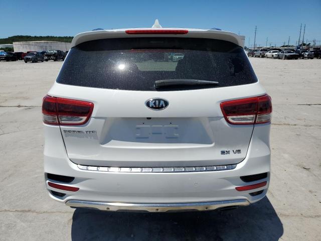 5XYPKDA50HG308396 - 2017 KIA SORENTO SX WHITE photo 6