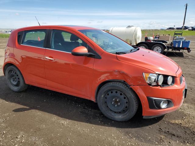 1G1JC6EH8C4101225 - 2012 CHEVROLET SONIC LT Narıncı foto 4