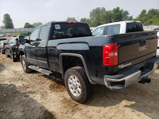 1GT22ZEG7FZ137289 - 2015 GMC SIERRA K2500 SLT BLACK photo 2