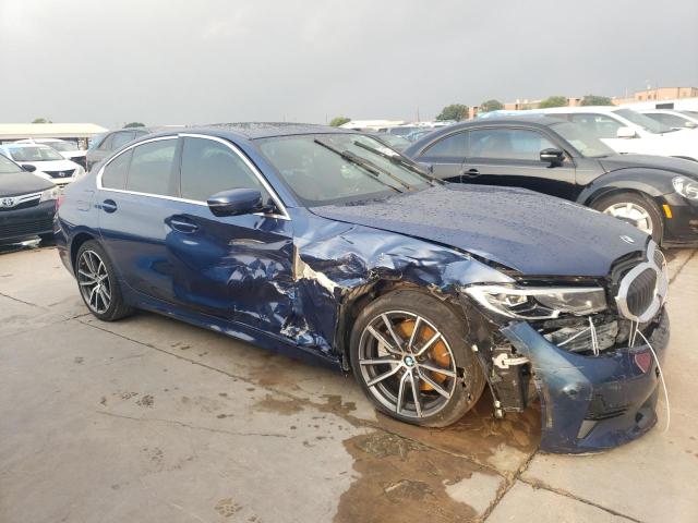 3MW5R1J06N8C30667 - 2022 BMW 330I BLUE photo 4