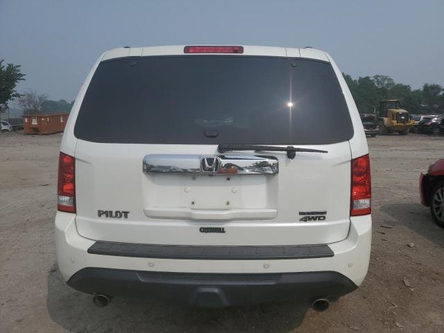 5FNYF4H9XCB045738 - 2012 HONDA PILOT TOURING WHITE photo 6