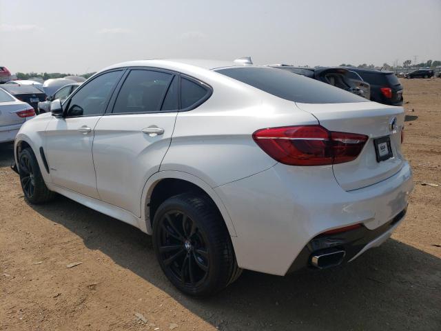 5UXKU2C51K0Z63278 - 2019 BMW X6 XDRIVE35I WHITE photo 2