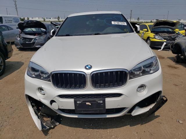 5UXKU2C51K0Z63278 - 2019 BMW X6 XDRIVE35I WHITE photo 5