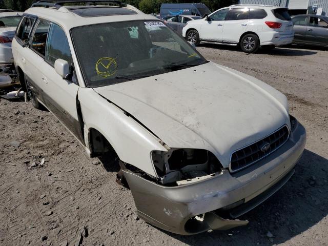 4S3BH686637613331 - 2003 SUBARU LEGACY OUTBACK LIMITED WHITE photo 1