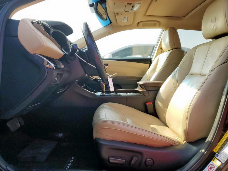 4T1BK1EB2DU015886 - 2013 TOYOTA AVALON BASE BLACK photo 7