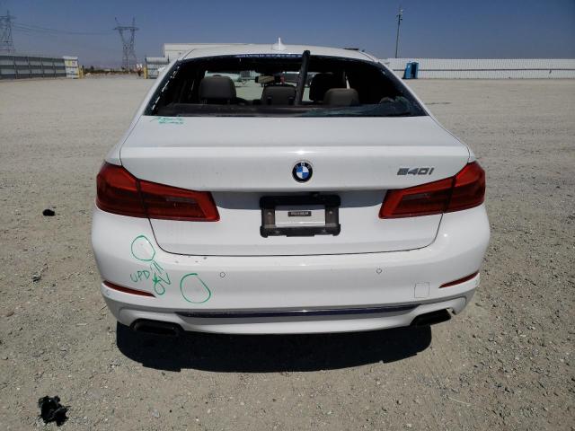 WBAJE5C58JWA93780 - 2018 BMW 540 I WHITE photo 6