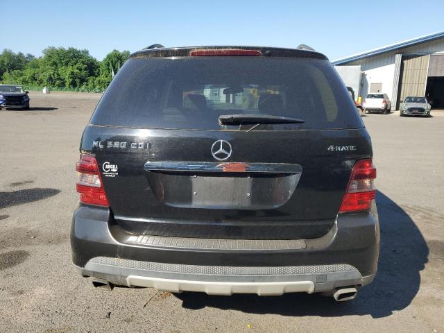 4JGBB22E78A360200 - 2008 MERCEDES-BENZ ML 320 CDI BLACK photo 6