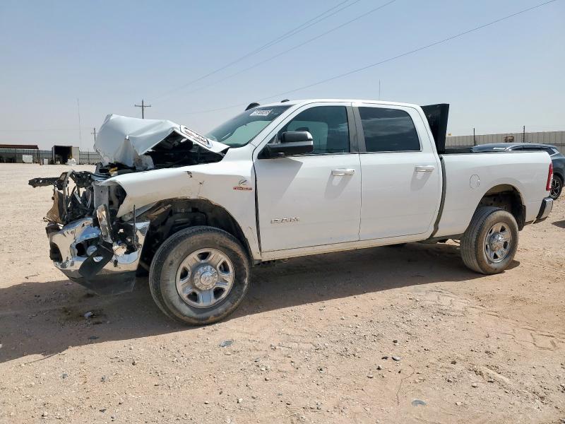 3C6UR5DL9NG441175 - 2022 RAM 2500 BIG HORN/LONE STAR WHITE photo 1