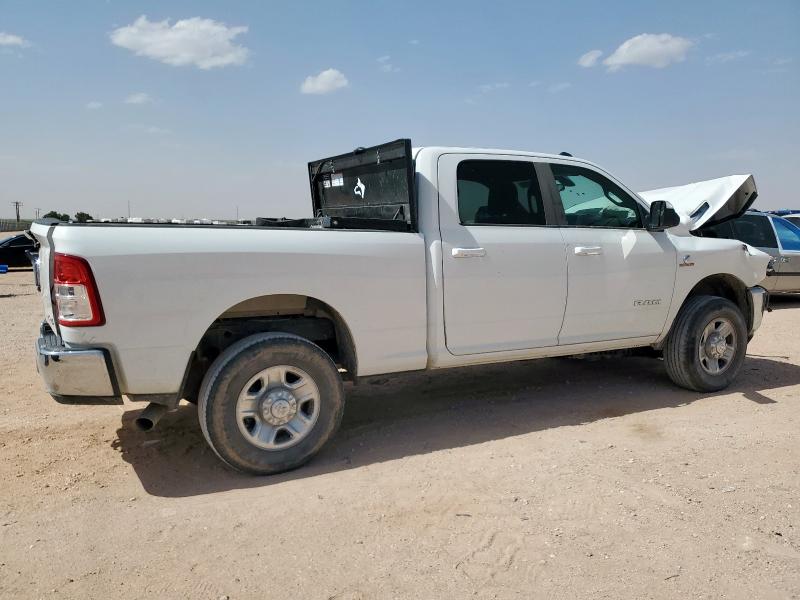 3C6UR5DL9NG441175 - 2022 RAM 2500 BIG HORN/LONE STAR WHITE photo 3