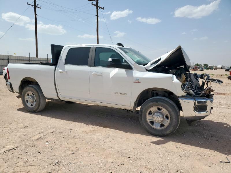3C6UR5DL9NG441175 - 2022 RAM 2500 BIG HORN/LONE STAR WHITE photo 4