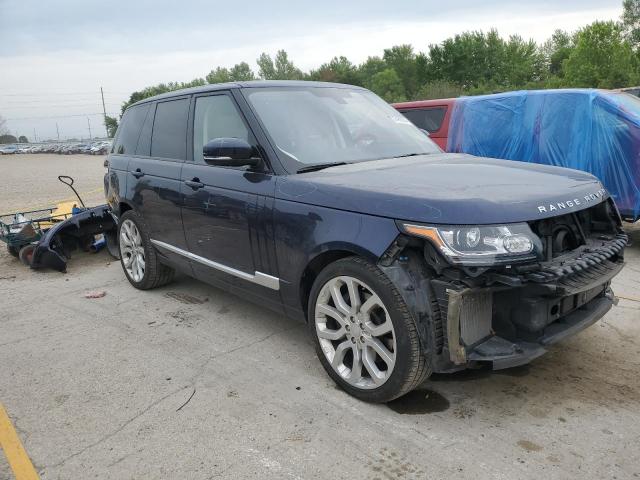 SALGS2TF5FA216751 - 2015 LAND ROVER RANGE ROVE SUPERCHARGED BLUE photo 4