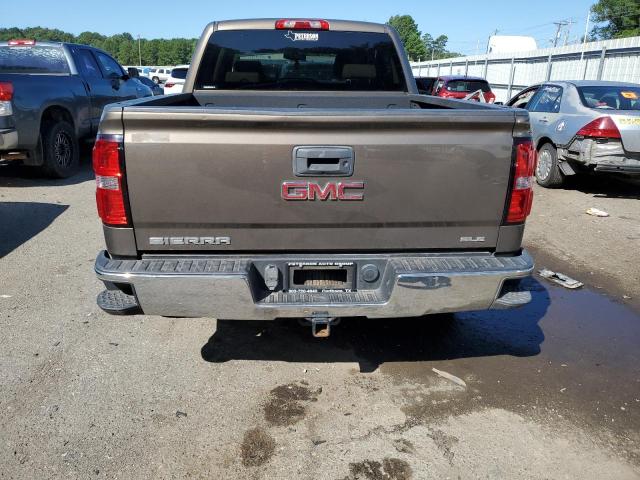 3GTU2UECXFG114484 - 2015 GMC SIERRA K1500 SLE BROWN photo 6