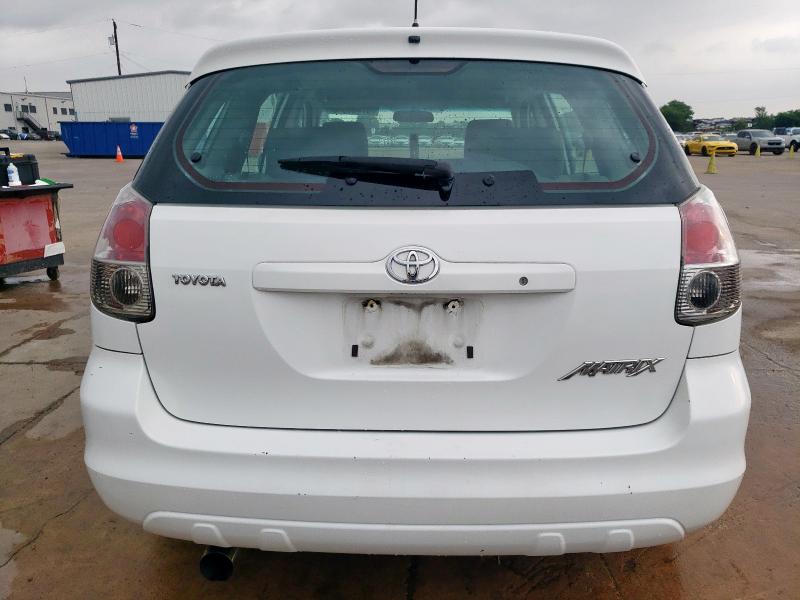 2T1KR30E87C680208 - 2007 TOYOTA COROLLA MA XR WHITE photo 6