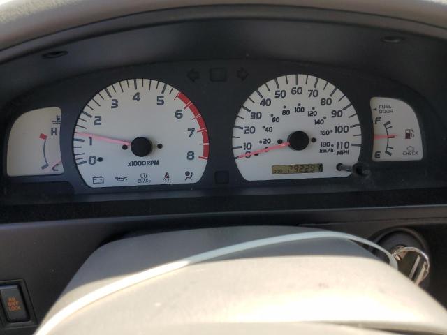 5TEGN92N71Z859391 - 2001 TOYOTA TACOMA DOUBLE CAB PRERUNNER SILVER photo 9