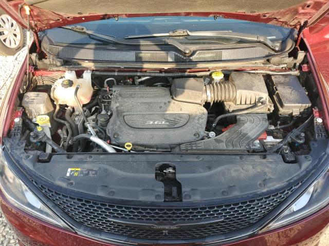 2C4RC1EG7JR197556 - 2018 CHRYSLER PACIFICA TOURING L PLUS MAROON photo 12