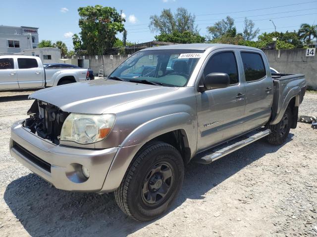 3TMJU62N67M042104 - 2007 TOYOTA TACOMA DOUBLE CAB PRERUNNER GRAY photo 1