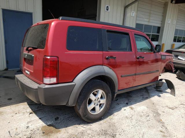 1D8GT28K37W559008 - 2007 DODGE NITRO SXT RED photo 3