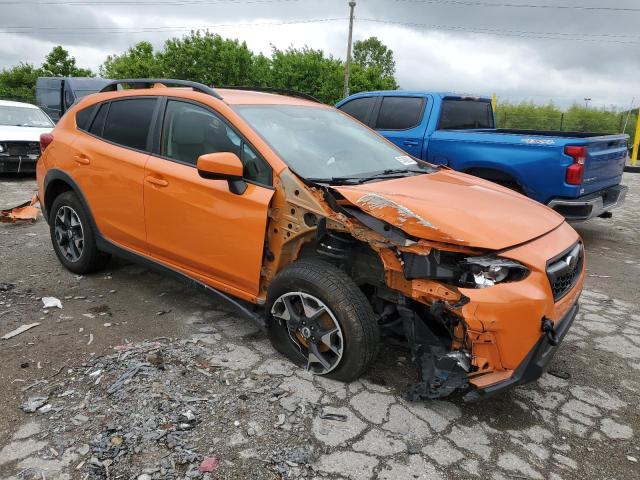 JF2GTABC9JH302703 - 2018 SUBARU CROSSTREK PREMIUM Naranja foto 4
