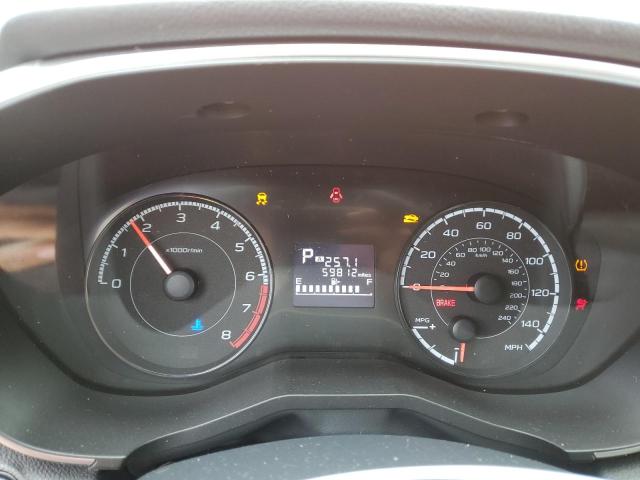 JF2GTABC9JH302703 - 2018 SUBARU CROSSTREK PREMIUM Naranja foto 9