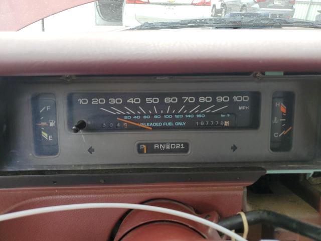 1G1BN53EXNR152894 - 1992 CHEVROLET CAPRICE CLASSIC LTZ RED photo 9