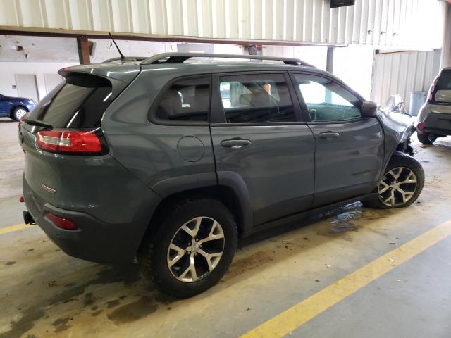 1C4PJMBS4EW156323 - 2014 JEEP CHEROKEE TRAILHAWK GRAY photo 3