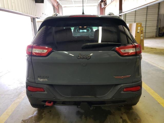 1C4PJMBS4EW156323 - 2014 JEEP CHEROKEE TRAILHAWK GRAY photo 6