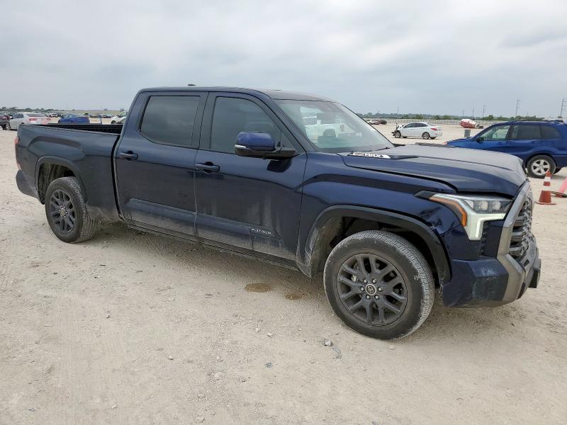 5TFNC5EC2PX002928 - 2023 TOYOTA TUNDRA CREWMAX PLATINUM BLUE photo 4