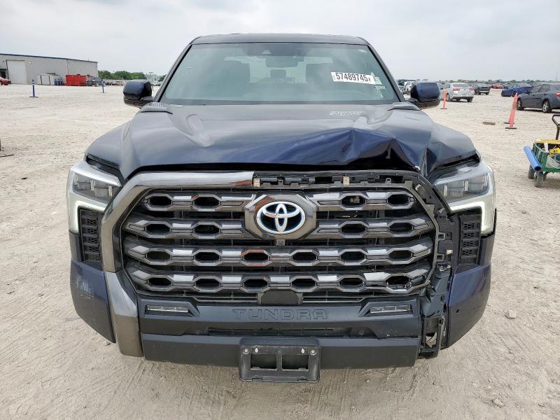 5TFNC5EC2PX002928 - 2023 TOYOTA TUNDRA CREWMAX PLATINUM BLUE photo 5