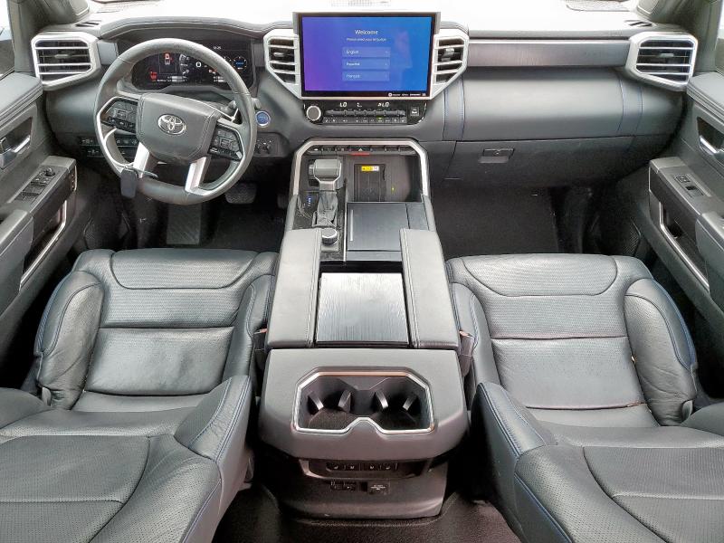 5TFNC5EC2PX002928 - 2023 TOYOTA TUNDRA CREWMAX PLATINUM BLUE photo 8