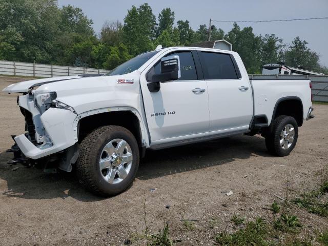 2GC4YPE78N1239364 - 2022 CHEVROLET SILVERADO K2500 HEAVY DUTY LTZ WHITE photo 1