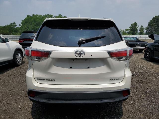 5TDJKRFH0FS096749 - 2015 TOYOTA HIGHLANDER XLE 白色 照片 6
