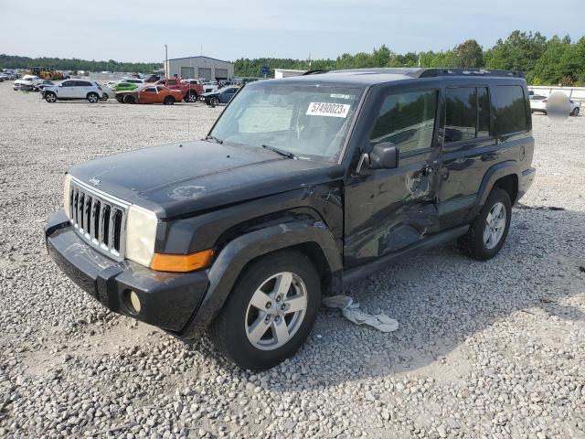 1J8HH48K98C240076 - 2008 JEEP COMMANDER SPORT შავი ფოტო 1