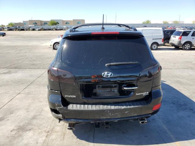 5NMSH13E67H064617 - 2007 HYUNDAI SANTA FE SE BLACK photo 6